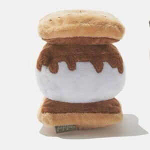 Plush smores small Dog Toy